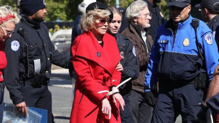 Jane Fonda Arrested For The Fifth Time In Climate Change Protest