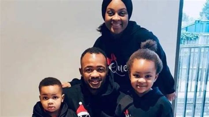 Jordan Ayew’s wife and kids travel to Qatar to support him at the stadium