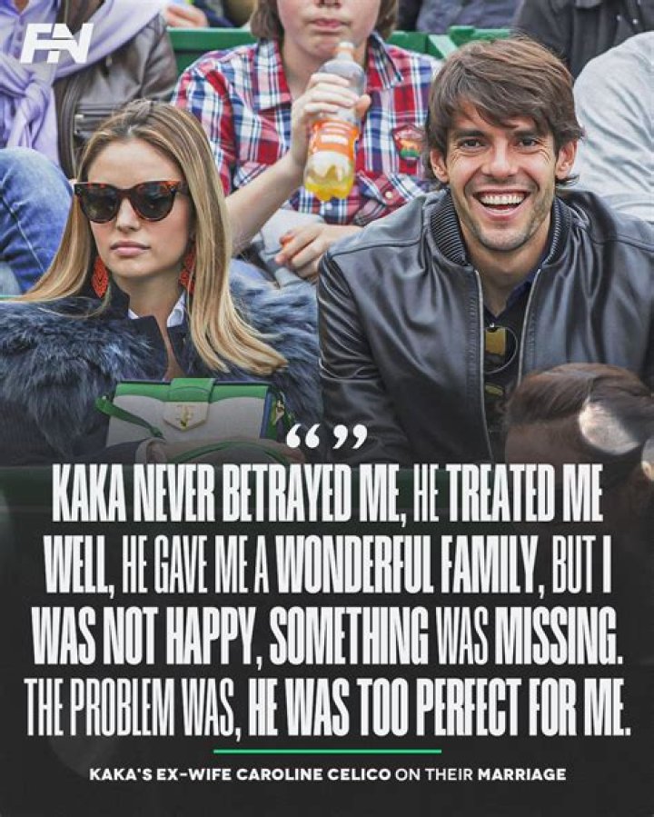 Kaká Ex-Wife: Who is Caroline Celico?