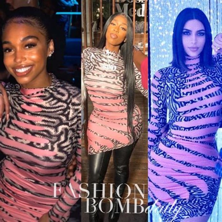 Kim Kardashian Rocks Another Maisie Wilen Dress — Looks Gorgeous!