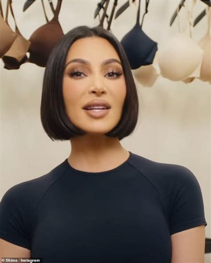 Kim Kardashian Shows Off Her Beach Body In Hunza G Two-Piece Bathing Suit