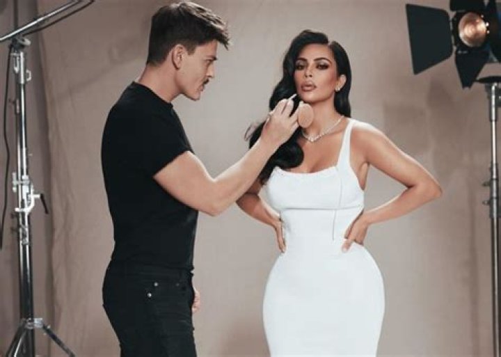 Kim Kardashian Shows Off Her Killer Curves Wearing Alaia In New KKW X Mario Beauty Campaign