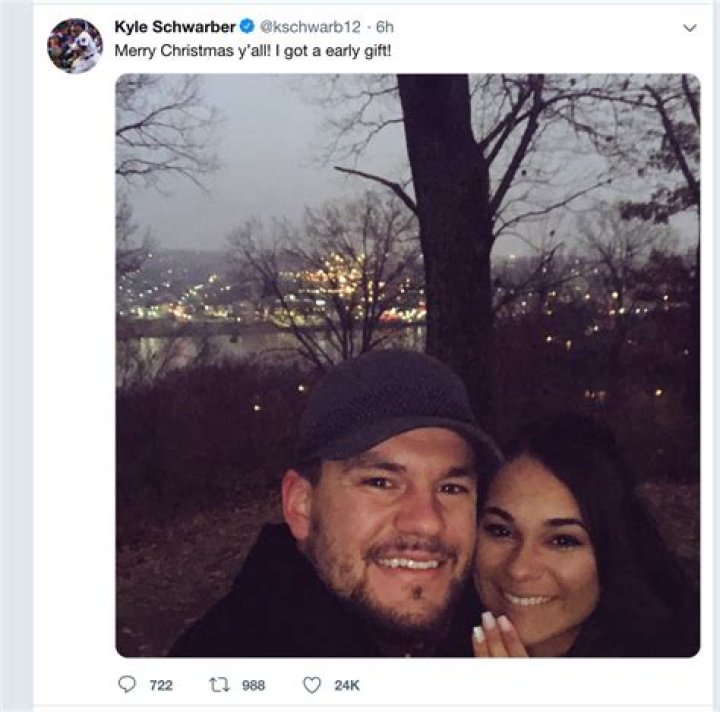 Kyle Schwarber wife: Facts about Paige Hartman – age, children, wedding