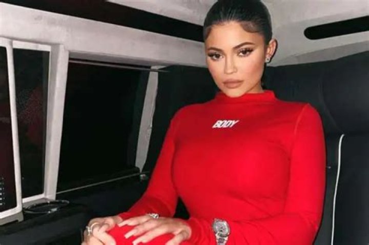 Kylie Jenner Wears Body By Raven Tracy Bodysuit And Leggings To Stassie Baby’s Valentine’s Day Party