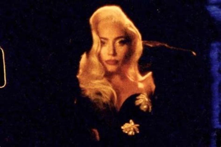 Lady Gaga Tempts Fate In Low-Cut Black Dress In Las Vegas — Watch The Video