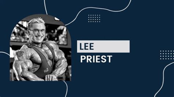 Lee Priest Height, Weight, wife, children, family, Best win, Bio, age, net worth