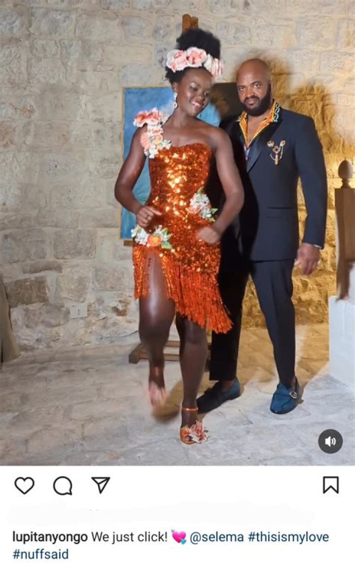Lupita Nyong’o goes public with Selema Masekela