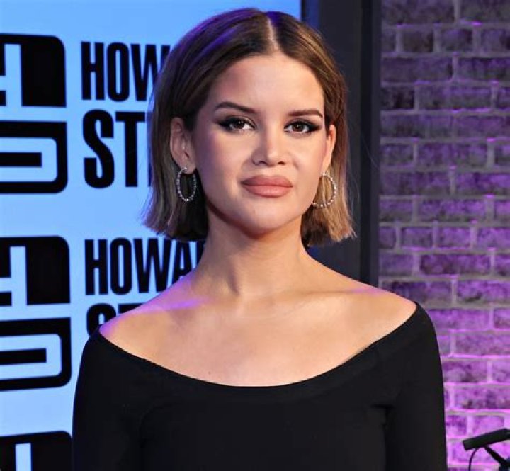 Maren Morris in Two-Piece Black Workout Gear Plays Pickleball