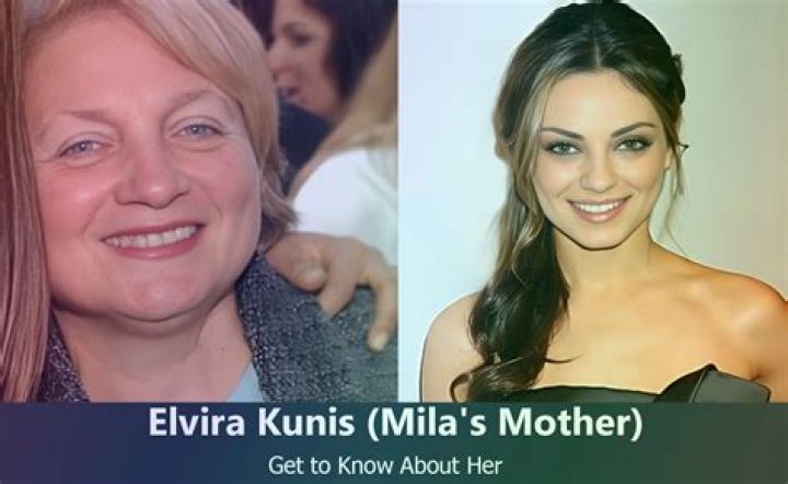 Meet Elvira Kunis (mom) and Mark Kunis (dad)