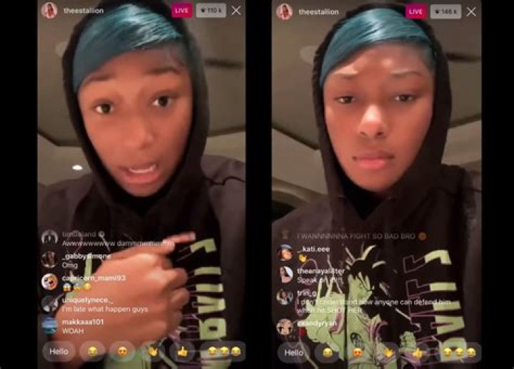Megan Thee Stallion Spared Tory From Being In Jail, Admits on IG Live He Was The Shooter