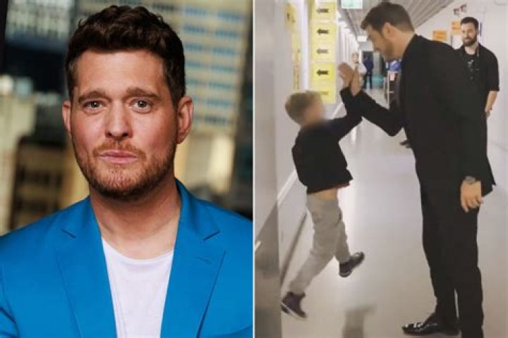 Michael Bublé shares adorable photo with son Elias Bublé