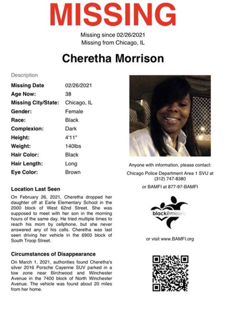 Missing Cheretha Morrison Update; Where is Cheretha Morrison Now?