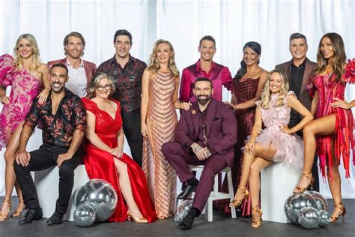 Nadia Bartel in Two-Piece Workout Gear Gets Fit For Dancing With the Stars Australia