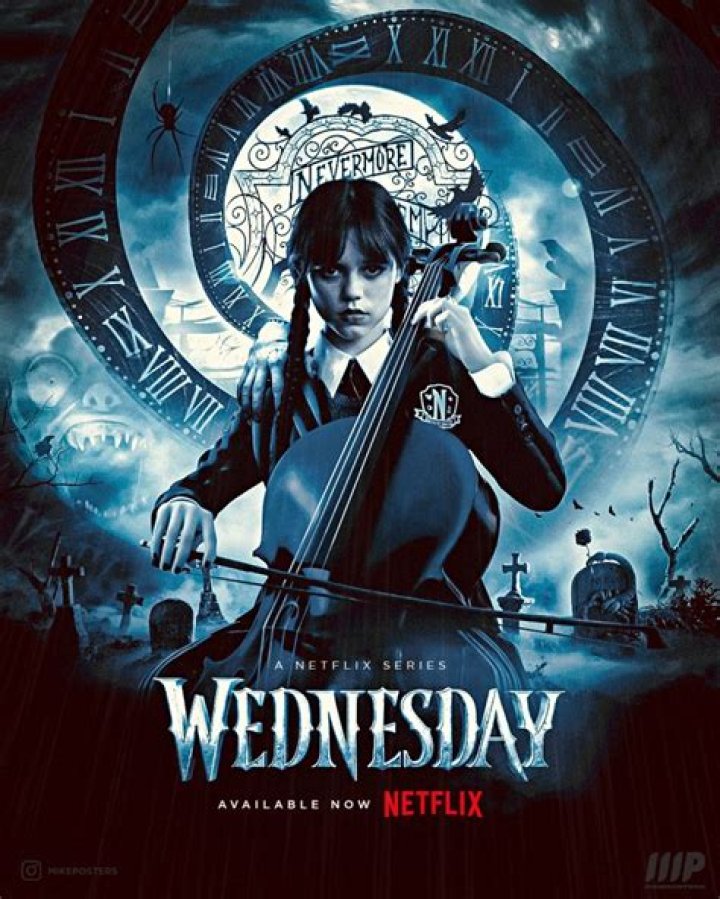Netflix’s Tim Burton’s Wednesday Starring Jenna Ortega Release Date Confirmed In New Poster