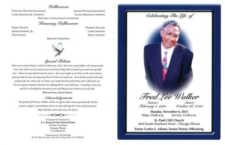 Obituary | Walker Farriel Funeral Service