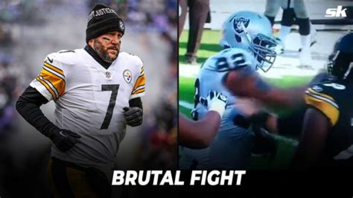 Richard Seymour Punches Ben Roethlisberger Out In Pittsburgh