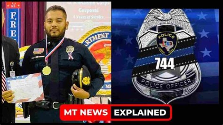 Robin Rodriguez Died in deadly motorcycle accident. LISD Police Officer