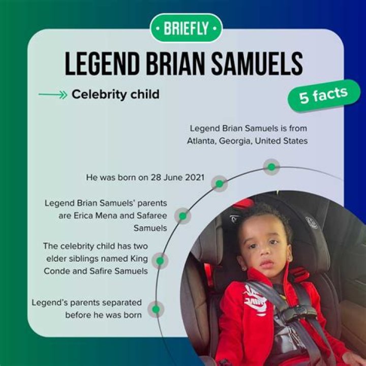 Safaree children: Safire Majesty Samuels, Legend Brian Samuels