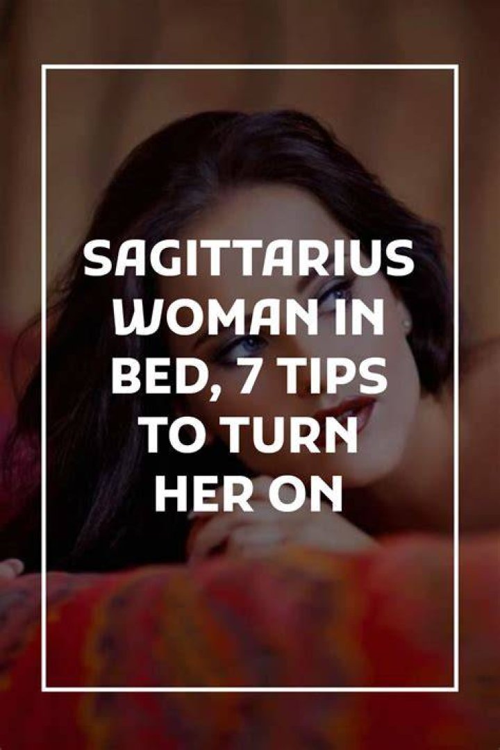 Sagittarius woman in bed