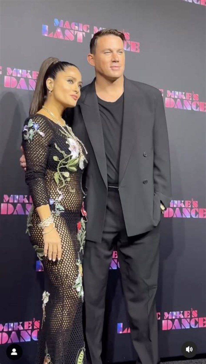 Salma Hayek in Bathing Suit Hits "Magic Mike" Premiere — Celebwell