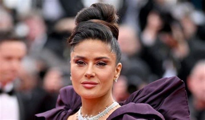 Salma Hayek Shares Makeup-Free Selfie "Just Waking Up" — Celebwell