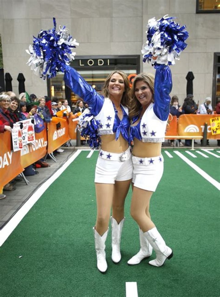 Savannah Guthrie in Cheerleader Uniform Celebrates Halloween — Celebwell
