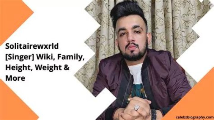 Solitairewxrld [Singer] Wiki, Family, Height, Weight & More
