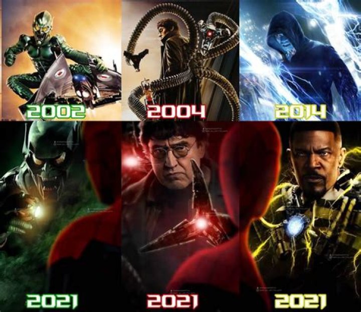 ‘Spider-Man: No Way Home’ character posters for Electro, Doc Ock, and Green Goblin surface online