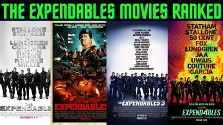 The ‘Expendables’ movies, ranked