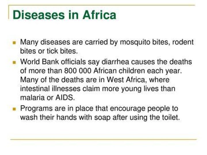 Top 10 Diseases in Africa – Most Deadly