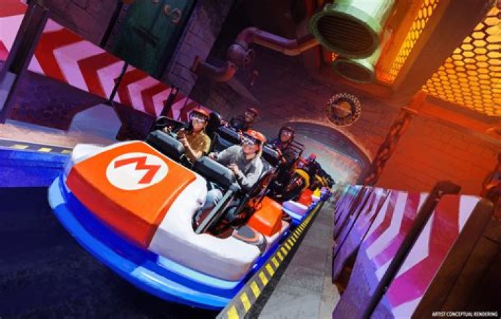 Universal Studios reveals first look at Mario Kart: Bowser’s Challenge ride at Super Nintendo World