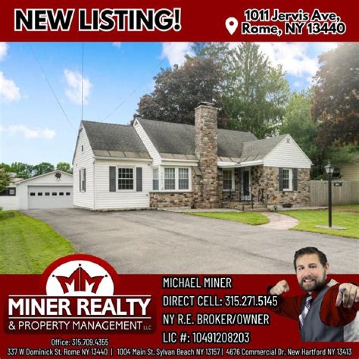 W Miner, PA – New Hartford, NY