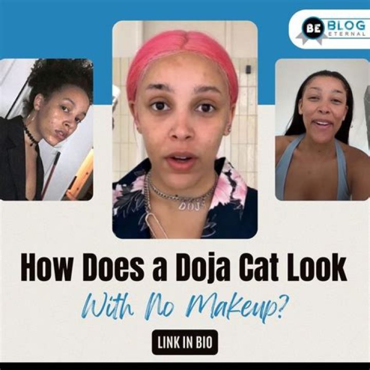 What does Doja Cat look like with no makeup?