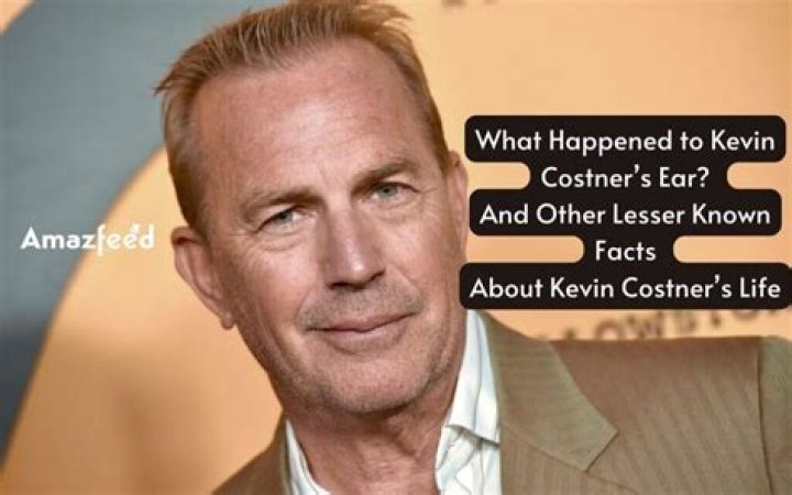 What Happened To Kevin Costner’s Left Ear? Does He Have A Ear Cancer?