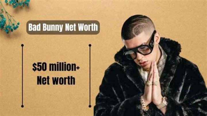 What is Bad Bunny’s net worth?