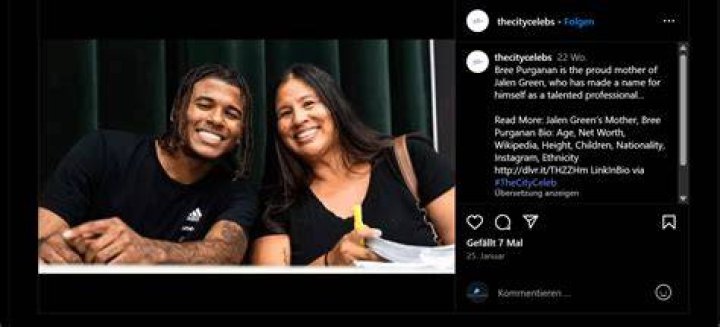What Is Bree Purganan’s Nationality? Details To Know About Jalen Green’s Mother