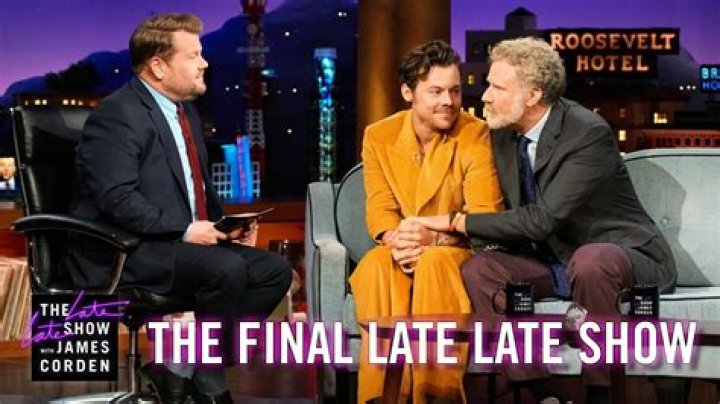 What time is The Late Late Show with James Corden?