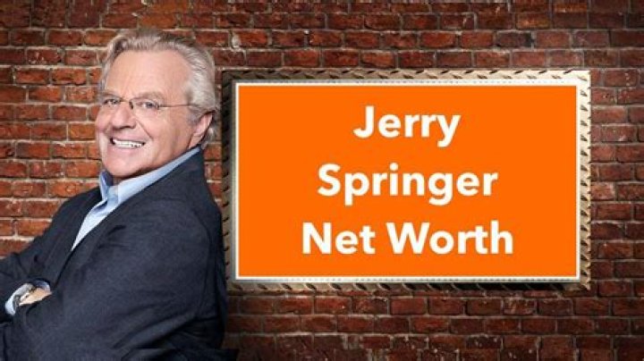 What was Jerry Springer net worth at the time of death?