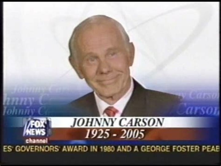 When did Johnny Carson die? – Celebrity