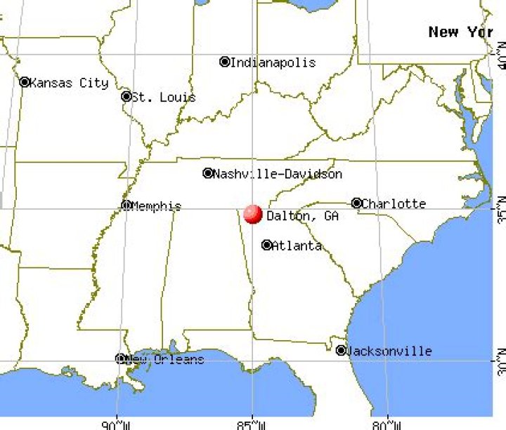 Where is dalton georgia
