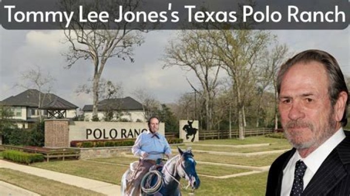 Where is Tommy Lee Jones ranch located in Texas?