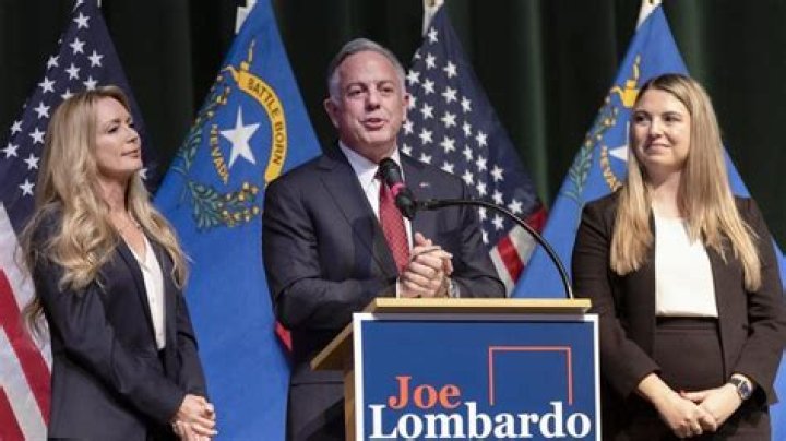 Who is Donna Alderson, wife of Joe Lombardo?
