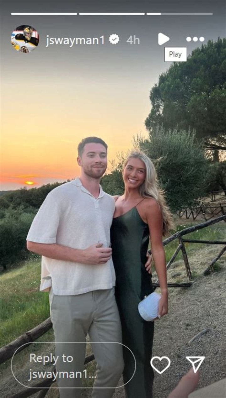 Who Is Jeremy Swayman Girlfriend Tori Hickel? Age And Bio Details To Know About The Coach