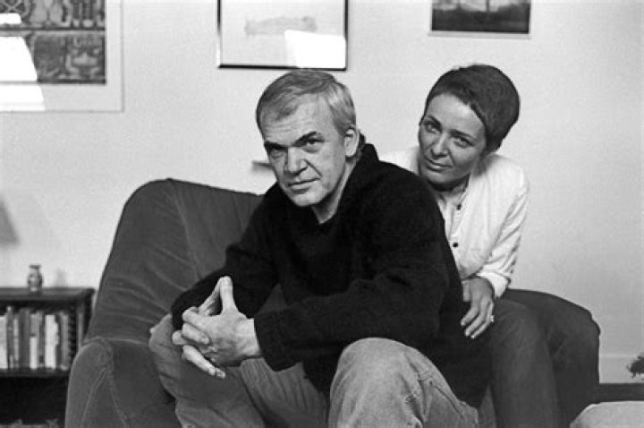 Who is Milan Kundera first wife Olga Haasová?