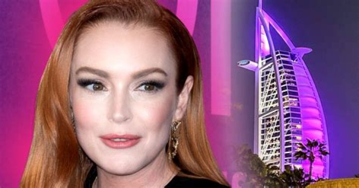 Why does Lindsay Lohan live in Dubai?
