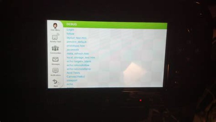 Wii U User Accidentally Hacks Debug Menu, Discovers Unannounced Games